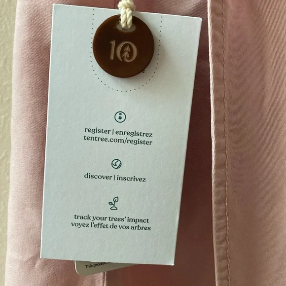 Tentree Women’s Harbour Tank colour Quartz Pink size S - Picture 9 of 12